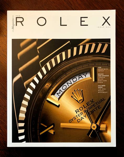 rolex magazine issue 12|rolex magazine history.